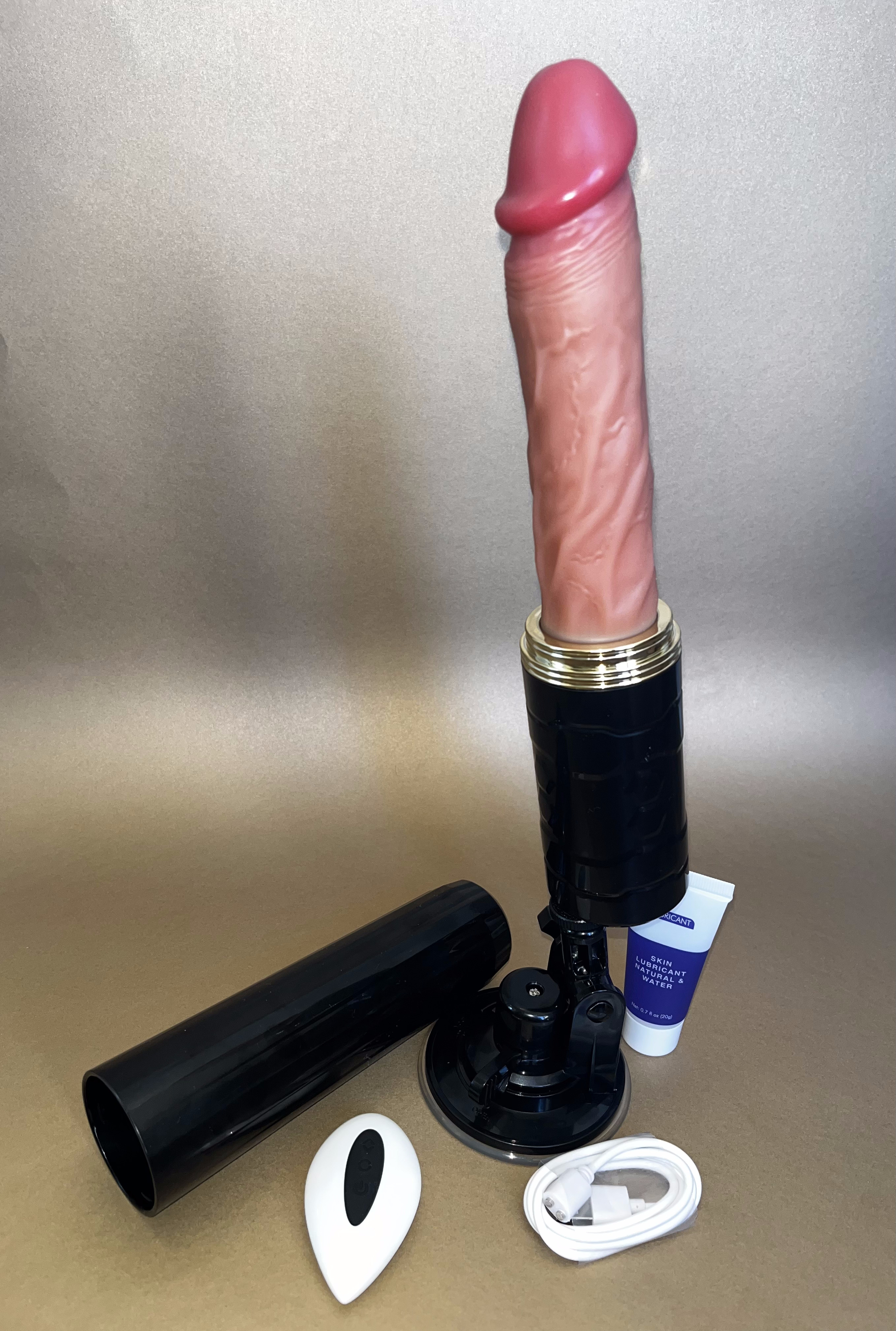Szexgép – Cacuola vibrátor  (7×7 lökő & vibrációs mód) – 2/5